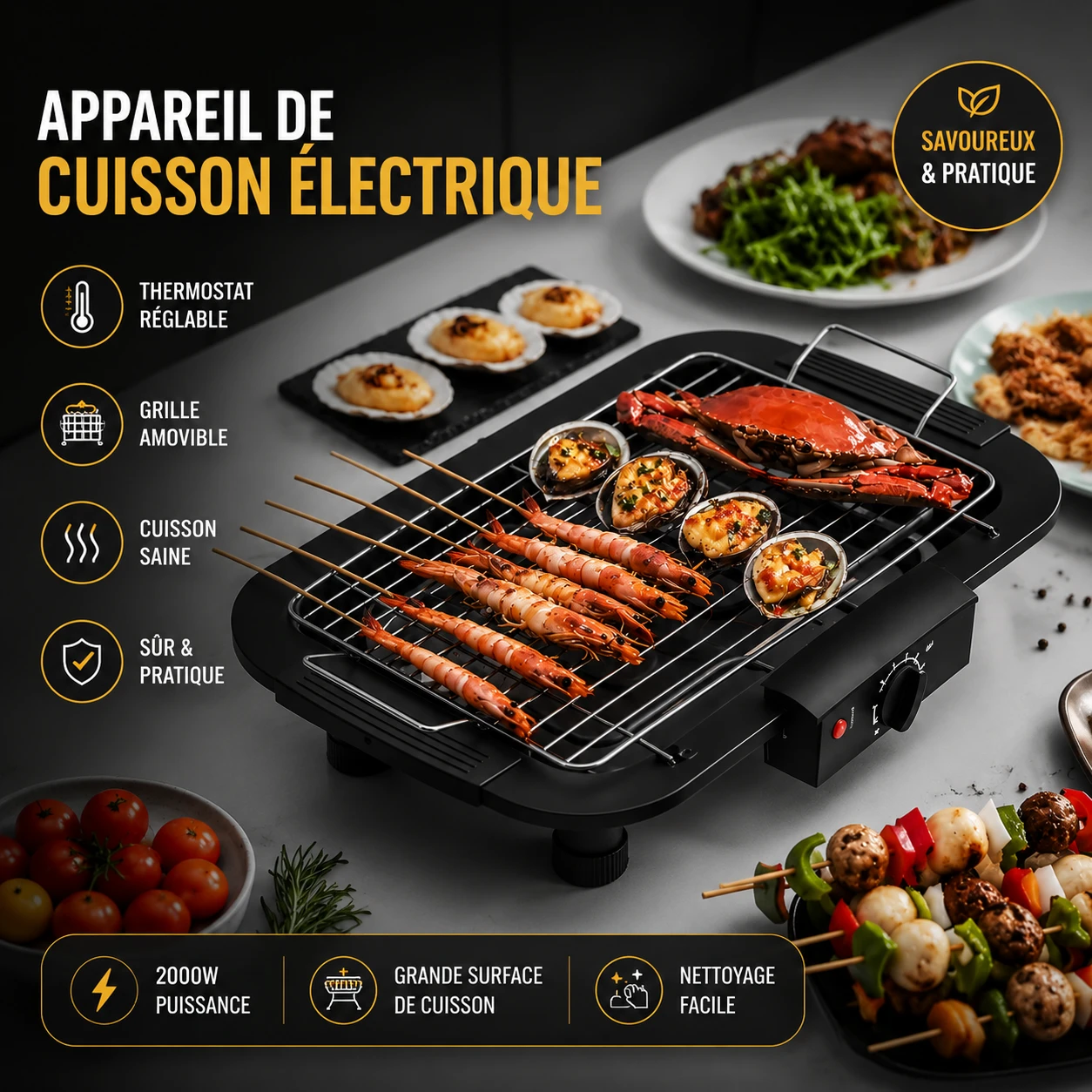 Appareil de cuisson élect...